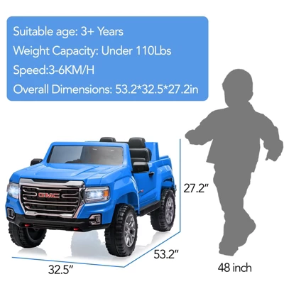 2-Seater Ride On Truck Car, 24V 7AH Battery Powered Electric Vehicle With Remote Control, LED Lights, Safety Belt, Music, Ride On Toy For Kids 3-10 5 2-Seater Ride On Truck Car, 24V 7AH Battery Powered Electric Vehicle With Remote Control, LED Lights, Safety Belt, Music, Ride On Toy For Kids 3-10 - Image 5