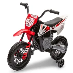 12V Kids Ride On Motorcycle, Electric Motorcycle For Kids With Music, Spring Suspension, Twist Grip Throttle, Ride On Car For Boys Girls 3-10 -Living Aura Store GUEST 0c95ea73 5703 4802 89f9 256294eb1b6a