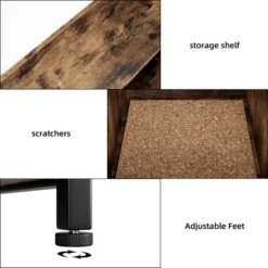 Iron And MDF Cat Nest Frame With Litter Box - Durable Iron Frame, High-Quality MDF, Comfortable Design, Easy To Clean, Space-Saving 10 Iron And MDF Cat Nest Frame With Litter Box - Durable Iron Frame, High-Quality MDF, Comfortable Design, Easy To Clean, Space-Saving -Living Aura Store GUEST 0ea9bff8 8f06 4aa5 b598 e6787a9d5101