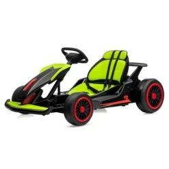 24V Kids Go Kart, Powerful Drift Kart With Dual 150W Motors, High Speed Electric Outdoor Ride On Toy, Battery Powered Ride On Racing Car With Music -Living Aura Store GUEST 0eed06b3 f841 4652 9ab4 6f5b49937a9f