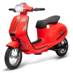 Electric Motorcycle For Kids, 24V 350W Kids Ride On Moped, Max Up To 14MPH, W/Twist Grip Throttle & LED Light, Electric Motorbike For Teens 8-12 -Living Aura Store GUEST 163cd652 57ca 4612 8b2f 5f99b4cf021b