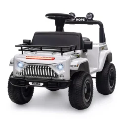 6V Kids Electric Ride On Car With Music, Toddler Toy Car With Horn Storage, Electric Vehicles With 15W Motor, Spring Wheels For Boys & Girls 3-10 -Living Aura Store GUEST 1a9b62a5 b062 45b8 91b4 fe6479df5550