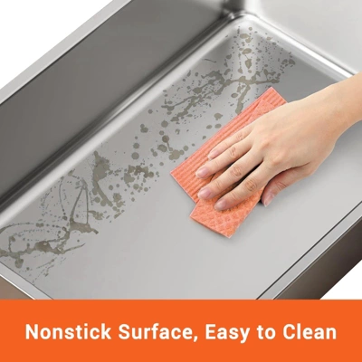 Stainless Steel Cat Litter Box, Detachable Box With Lid,Metal Enclosed Cat Litter Tray,Extra Large Litter Tray With Litter Scoop&Sand Filter Pedal 2 Stainless Steel Cat Litter Box, Detachable Box With Lid,Metal Enclosed Cat Litter Tray,Extra Large Litter Tray With Litter Scoop&Sand Filter Pedal - Image 2