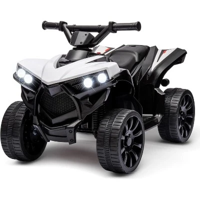 6V Ride On Toy, Kids ATV 4 Wheeler With 1.8MPH Max Speed, Wear-Resistant Wheels, Music & Foot Pedal, Electric Quad Car For Kids Toddlers 7 6V Ride On Toy, Kids ATV 4 Wheeler With 1.8MPH Max Speed, Wear-Resistant Wheels, Music & Foot Pedal, Electric Quad Car For Kids Toddlers - Image 7