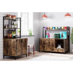 Iron And MDF Cat Nest Frame With Litter Box - Durable Iron Frame, High-Quality MDF, Comfortable Design, Easy To Clean, Space-Saving 12 Iron And MDF Cat Nest Frame With Litter Box - Durable Iron Frame, High-Quality MDF, Comfortable Design, Easy To Clean, Space-Saving -Living Aura Store GUEST 23173448 12fe 4545 81e4 a79f90a17d15