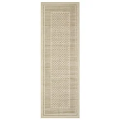 Indoor Modern Geometric Bordered Large Living Room Rugs, Washable Non Slip Throw Carpet For Bedroom, Soft Stain Resistant Floor Cover For Dining Room -Living Aura Store GUEST 275e5c15 e18f 4cc8 9ffc e964356a90f0