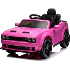 12V Licensed Dodge Challenger Kids Electric Car, Battery Powered Electric Vehicles With Remote Control, LED Lights, For Boys Girls -Living Aura Store GUEST 2983738b f4b3 440f 9170 2ec4dcee1e80