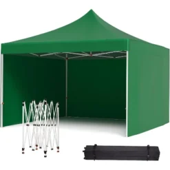 Pop Up Canopy Tent, 10 X 10 Ft Commercial Instant Shade Canopy With Roller Bag, Outdoor Portable Canopy For Events, Parties, Camping -Living Aura Store GUEST 29bd2173 acc5 4e3f 8b77 71c7fdcdbd18