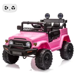 12V Ride On Truck Car For Kids, Kids Car W/2.4G Remote Control, Led Lights, Suspension, Safety Belt, Powered Electric Vehicle For Boys And Girls -Living Aura Store GUEST 2be80e03 3a14 4ba8 8087 bccf316c03ac