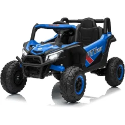 12V Kids UTV Ride-On Truck W/ Remote, 4WD/2WD Switch, Spring Suspension, EVA Tires, Bluetooth & LED Lights For Ages 3-8 18 12V Kids UTV Ride-On Truck W/ Remote, 4WD/2WD Switch, Spring Suspension, EVA Tires, Bluetooth & LED Lights For Ages 3-8 -Living Aura Store GUEST 33d35933 9a06 4138 bd05 158d5a30b2b6
