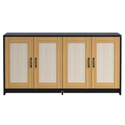 47.2" Large Hidden Cabinet Double Litter Box Enclosure Furniture For 2 Cats 7 47.2" Large Hidden Cabinet Double Litter Box Enclosure Furniture For 2 Cats - Image 7