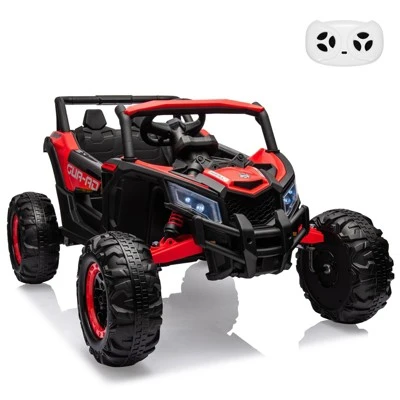 24V Kids Ride On Utv Car, Ride On Utv With Remote Control, Battery Powered Electric Vehicles, 200W Motor, USB, Mp3, Led Lights, Ride On Car For Kids 8 24V Kids Ride On Utv Car, Ride On Utv With Remote Control, Battery Powered Electric Vehicles, 200W Motor, USB, Mp3, Led Lights, Ride On Car For Kids - Image 8