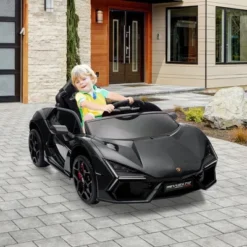 12V Kids Ride On Car With Remote Control, Battery Powered Sports Car Toy With Dual 25W Motors, Spring Suspension, Headlight, Music For Toddler 3+ 21 12V Kids Ride On Car With Remote Control, Battery Powered Sports Car Toy With Dual 25W Motors, Spring Suspension, Headlight, Music For Toddler 3+ -Living Aura Store GUEST 3b081068 286f 4090 9f4c 416c1fba3c15