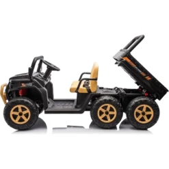 24V Ride-On Toy Truck For Kids - 4x35W Motors, 24V7AH Battery, 6 Anti-Slip Tires, Dump Truck, Parent Remote, Music Player -Living Aura Store GUEST 3ebea5f8 1c75 49e8 821c 23a061d2a9df