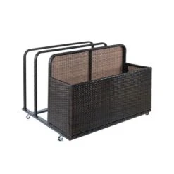 Outdoor PE Rattan Poolside Float Storage Box With Rolling Wheels, Weather-Resistant Patio & Beach Organizer For Pool Accessories 10 Outdoor PE Rattan Poolside Float Storage Box With Rolling Wheels, Weather-Resistant Patio & Beach Organizer For Pool Accessories -Living Aura Store GUEST 408d777b 4a64 45df 98c4 07f552b187db