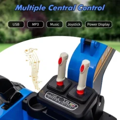 12V Kids Ride On Excavator Digger Car With Remote Control & Electric Digging Arm With 10Ah Large Battery, 4x75W Driving Motors 12 12V Kids Ride On Excavator Digger Car With Remote Control & Electric Digging Arm With 10Ah Large Battery, 4x75W Driving Motors -Living Aura Store GUEST 4250744a d6a3 47e4 a53a 14b043e5f443