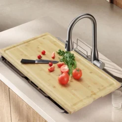Bamboo Cutting Board, Large Noodle Board With 4 Removable Feet, Juice Groove, Stove Top Covers 14 Bamboo Cutting Board, Large Noodle Board With 4 Removable Feet, Juice Groove, Stove Top Covers -Living Aura Store GUEST 443035ca 640a 46e3 b8f9 4f54ae46fa49