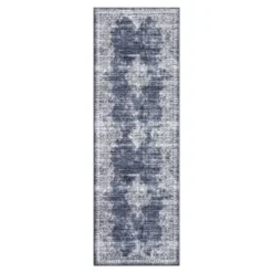 Washable Vintage Floral Living Room Rugs, Distressed Print Non Slip Bedroom Carpet, Retro Accent Large Dining Room Kitchen Rugs -Living Aura Store GUEST 46515a68 804d 4aee acf7 6f4cfd9308e9
