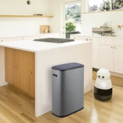 14.5 Gallon Motion Sensor Trash Can, Smart Trash Can With Lid, Automatic Garbage Can With Handle -Living Aura Store GUEST 4a5b4efb 2fb0 40fa 970e a09cbfdce1a9