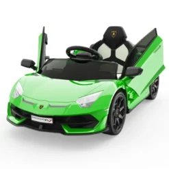 12V Kids Electric Car With Remote Control, LED Lights & Sound System - Licensed Lamborghini Battery Powered Ride-On Toy For Boys & Girls 15 12V Kids Electric Car With Remote Control, LED Lights & Sound System - Licensed Lamborghini Battery Powered Ride-On Toy For Boys & Girls -Living Aura Store GUEST 4d60259f 31ea 41cf a33f a97863d9eebc