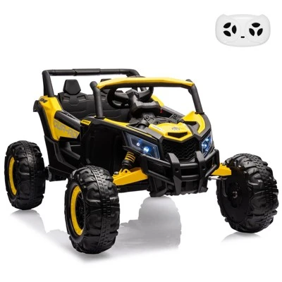 24V Kids Ride On Utv Car, Ride On Utv With Remote Control, Battery Powered Electric Vehicles, 200W Motor, USB, Mp3, Led Lights, Ride On Car For Kids 11 24V Kids Ride On Utv Car, Ride On Utv With Remote Control, Battery Powered Electric Vehicles, 200W Motor, USB, Mp3, Led Lights, Ride On Car For Kids - Image 11