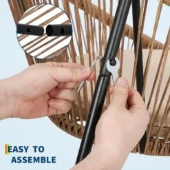 3 Piece Outdoor Seating Acapulco Chair Glass Top Side Table And 2 Chairs With Cushions PE Rattan All-Weather Patio Conversation Bistro Set 11 3 Piece Outdoor Seating Acapulco Chair Glass Top Side Table And 2 Chairs With Cushions PE Rattan All-Weather Patio Conversation Bistro Set -Living Aura Store GUEST 4f864e15 e7cc 476f ae6d 8c59fb7b51b5