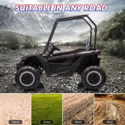 24V 2 Seater Ride On UTV Car, 4WD Electric Off-Road Truck With Sun Shade, Side By Side Battery Powered Toy Car With Remote Control, Music, Lights 16 24V 2 Seater Ride On UTV Car, 4WD Electric Off-Road Truck With Sun Shade, Side By Side Battery Powered Toy Car With Remote Control, Music, Lights -Living Aura Store GUEST 533a63ee cbfa 4539 9fcf 04b42e89e4cb