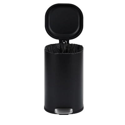 8 Gallon Step Trash Can, Garbage Can With Soft-Close Lid, Metal Garbage Bin, Without Inner Bucket 8 8 Gallon Step Trash Can, Garbage Can With Soft-Close Lid, Metal Garbage Bin, Without Inner Bucket - Image 8