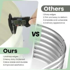 Galvanized Raised Garden Bed For Gardening, Round Metal Planter Box For Planting Plants Vegetables And Flower -Living Aura Store GUEST 560c6b7b 4a24 4b07 9726 3fcb7dedadee