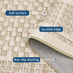 Indoor Modern Geometric Bordered Large Living Room Rugs, Washable Non Slip Throw Carpet For Bedroom, Soft Stain Resistant Floor Cover For Dining Room -Living Aura Store GUEST 589682fe 5dd8 485e 8064 d355ff7f4c63