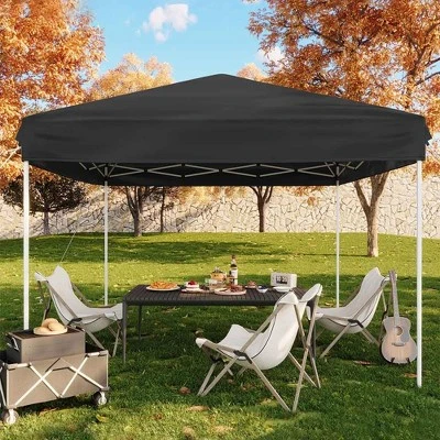 10x10 Heavy Duty Pop Up Canopy, Outdoor Canopy Tent With Portable Bag, 3 Adjustable Height 7 10x10 Heavy Duty Pop Up Canopy, Outdoor Canopy Tent With Portable Bag, 3 Adjustable Height - Image 7