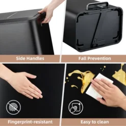 8 Gallon Dual Compartment Trash Can With Inner Buckets, Stainless Steel Garbage Can, Soft Close Lid 13 8 Gallon Dual Compartment Trash Can With Inner Buckets, Stainless Steel Garbage Can, Soft Close Lid -Living Aura Store GUEST 5a1e9885 6615 4e9f be0a 5dc8808c946d