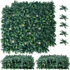 Artificial Grass Wall Panels,20"x 20" Artificial Plant Wall Panels Fake Greenery Leaf Hedge For Outdoor,Indoor 14 Artificial Grass Wall Panels,20"x 20" Artificial Plant Wall Panels Fake Greenery Leaf Hedge For Outdoor,Indoor -Living Aura Store GUEST 5aaa51bd 8d7b 43c2 8682 fee9e57bc570