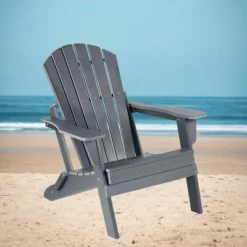 Folding Adirondack Chair - Oversized HDPE, Weather Resistant, Outdoor Fire Pit Chair, Suitable For Patio, Porch, Deck, Garden 13 Folding Adirondack Chair - Oversized HDPE, Weather Resistant, Outdoor Fire Pit Chair, Suitable For Patio, Porch, Deck, Garden -Living Aura Store GUEST 64e73716 f0c4 4882 aec9 9a12ce8af888