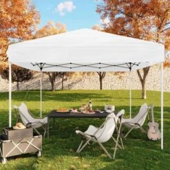 10x10 Heavy Duty Pop Up Canopy, Outdoor Canopy Tent With Portable Bag, 3 Adjustable Height 23 10x10 Heavy Duty Pop Up Canopy, Outdoor Canopy Tent With Portable Bag, 3 Adjustable Height -Living Aura Store GUEST 65541e59 9b65 4b87 9bb2 f23277ce18a2