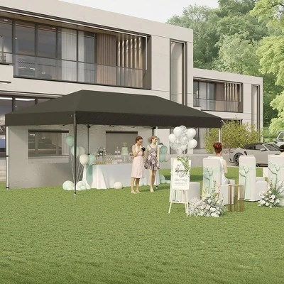 10'x20' Commercial Pop-Up Canopy Tent, Instant Setup Shelter, Portable Outdoor Tent 3 10'x20' Commercial Pop-Up Canopy Tent, Instant Setup Shelter, Portable Outdoor Tent - Image 3