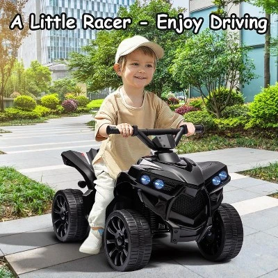 6V Ride On Toy, Kids ATV 4 Wheeler With 1.8MPH Max Speed, Wear-Resistant Wheels, Music & Foot Pedal, Electric Quad Car For Kids Toddlers 1 6V Ride On Toy, Kids ATV 4 Wheeler With 1.8MPH Max Speed, Wear-Resistant Wheels, Music & Foot Pedal, Electric Quad Car For Kids Toddlers