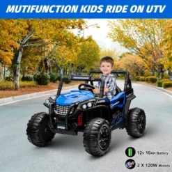 12V Kids Ride On Truck With Parent Remote Control, Electric Car With Spring Suspension, Led Lights, Wireless Connection 13 12V Kids Ride On Truck With Parent Remote Control, Electric Car With Spring Suspension, Led Lights, Wireless Connection -Living Aura Store GUEST 6fee4371 adc2 41f7 b8bb 6a49ea64ee6a