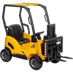 12V Kids Ride On Forklift Car With Tent, Electric Ride On Construction Car Toy For Toddles With Remote Control, 2 Speeds, Music 15 12V Kids Ride On Forklift Car With Tent, Electric Ride On Construction Car Toy For Toddles With Remote Control, 2 Speeds, Music -Living Aura Store GUEST 7158a9b9 ba86 468e 827d e22b244afa28