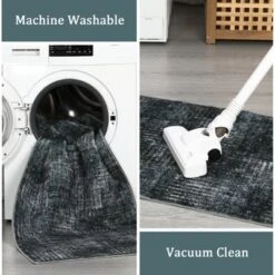 Washable Modern Non Slip Living Room Area Rugs, Soft Low Pile Solid Floor Carpet For Bedroom Dining Room -Living Aura Store GUEST 76aba181 e00f 468a 9a29 716470b6eb48