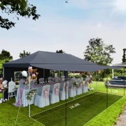10x20 Pop Up Canopy Tent, Heavy Duty Commercial Easy Up Canopy With Removable Sidewalls, Awning & Roller Bag For Outdoor, Parties, Garden Gazebo Tent -Living Aura Store GUEST 7e3b3117 48ff 44e9 a3f9 fe4add6081dd