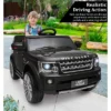 Licensed Land Rover Ride On Car, 12V 4.5MPH Ride On Toys For Toddler 3-8, Kids Electric Car With Parent Remote Control, Music Player, MP3, LED Lights