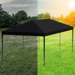 10'x 20' Pop Up Canopy Tent With 210 D Oxford Fabric, Portable Instant Canopy With 4Pcs Sidewalls -Living Aura Store GUEST 858ef9a7 5a4b 418c a255 85c8925f1665