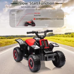 12V Kids ATV Electric Ride On Car, Battery Powered Ride On Toy For Toddlers, Electric Vehicles W/Led Light Musi, High Low Speed For Boys Girls 3-10 -Living Aura Store GUEST 86d6f6cf 5a6d 4703 bfbb 70443e1540c7