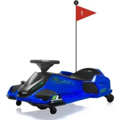 24V Kids Electric Drift Kart Toy With LED Lights, Music, USB Port, Speed Up To 7.5MPH & Low Battery Alarm 15 24V Kids Electric Drift Kart Toy With LED Lights, Music, USB Port, Speed Up To 7.5MPH & Low Battery Alarm -Living Aura Store GUEST 8f9327ba ad12 47a2 85ae afdc019a02d3 1