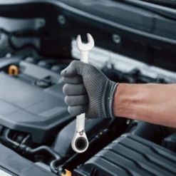 Reversible Ratcheting Wrench Set With Roll Pouch - Combination Metric Sizes For Professional Mechanics -Living Aura Store GUEST 924cf560 664a 47fd 9863 fed56df5f90b