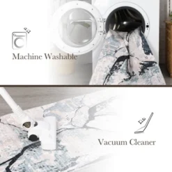 Washable Modern Abstract Living Room Area Rugs, Soft Non Slip Throw Carpet For Bedroom, Contemporary Floor Cover -Living Aura Store GUEST 967b44b9 a071 4e20 8df8 e52377200e09