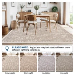 Indoor Modern Botanical Living Room Bedroom Area Rugs For Home Decor, Washable Non Slip Dining Room Carpet, Foldable Thin Mat 13 Indoor Modern Botanical Living Room Bedroom Area Rugs For Home Decor, Washable Non Slip Dining Room Carpet, Foldable Thin Mat -Living Aura Store GUEST 98ad4f97 468b 4bbd ac59 64fad0c14758