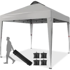 10x10 Pop Up Camping Tent, Pop Up Canopy Tent, Tarp Beach Tent W/ 4 Sandbags, Waterproof Sun Shelter Gazebo For Party, Camping, Commercial Events 13 10x10 Pop Up Camping Tent, Pop Up Canopy Tent, Tarp Beach Tent W/ 4 Sandbags, Waterproof Sun Shelter Gazebo For Party, Camping, Commercial Events -Living Aura Store GUEST 99bd1ae8 10fc 476c 9e4a d22e741c0f30