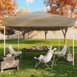10x10 Heavy Duty Pop Up Canopy, Outdoor Canopy Tent With Portable Bag, 3 Adjustable Height 22 10x10 Heavy Duty Pop Up Canopy, Outdoor Canopy Tent With Portable Bag, 3 Adjustable Height -Living Aura Store GUEST a8ab754d f19a 404d a3f4 ff32629b59c0